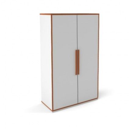 Malu Cabinet 2 Doors White And Wood ( Delivery Within Lagos) (Lagos Delivery Only)