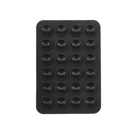 Universal Silicone Phone Holder Suction Anti-slip - Black