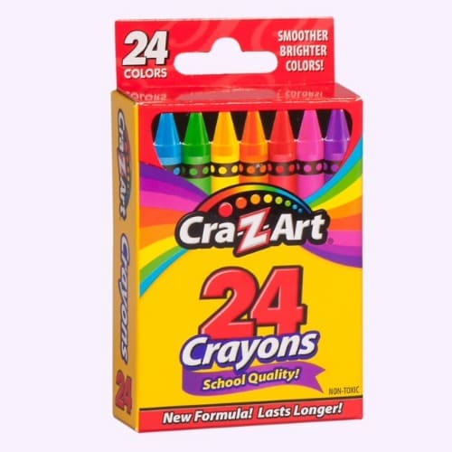 Box Of 24 Count Crayon
