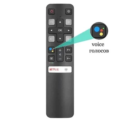 Remote Control For Tcl Android 4k Smart Tv
