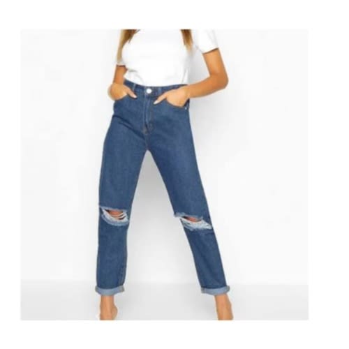 Ripple Boyfriend Jean For Ladies