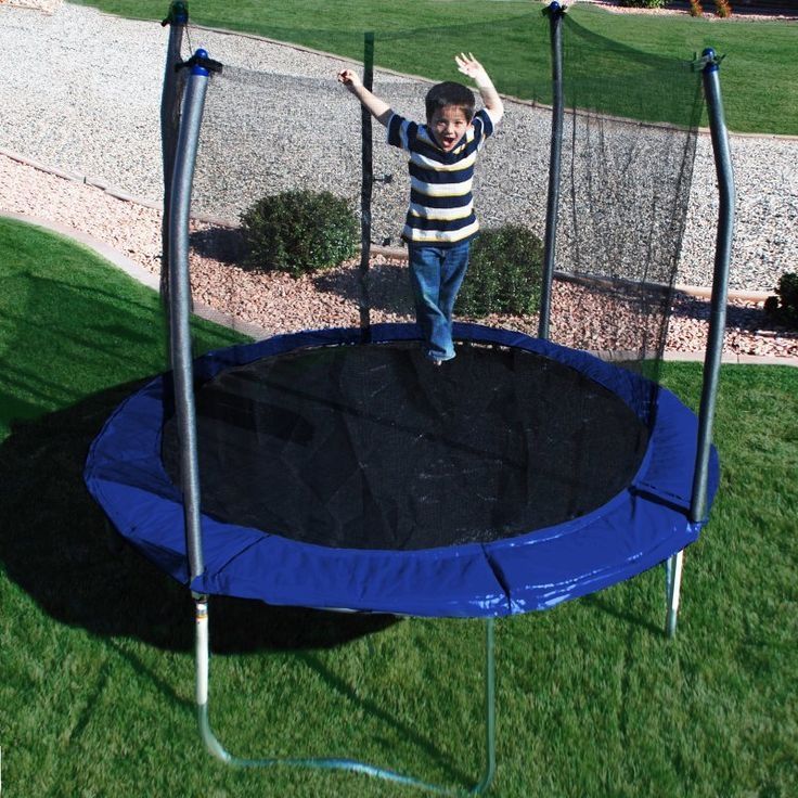 Kids Trampoline & Enclosure Combo