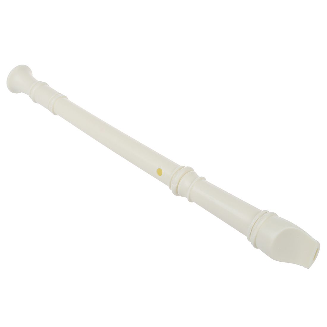 Students Off White Plastic 8 Holes Flute Recorder W