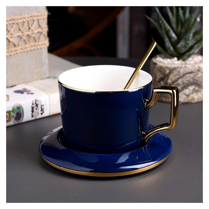 European Ceramic Coffee Cup Set