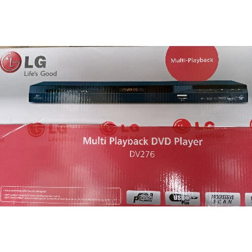 Dvd Player Dvd Lg Dvd Dv276 Usb Black