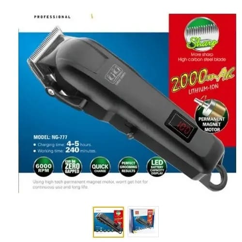 Rechargeable Cordless Hair Clipper
