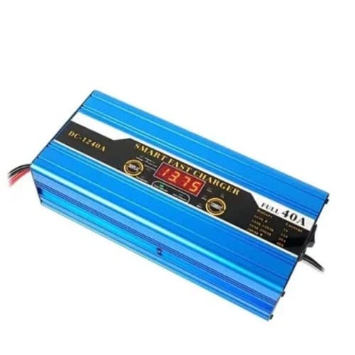 Battery Smart Charger With Digital Display 40a