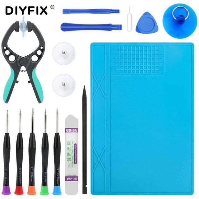 DIYFIX 14 In 1 Phone Opening Screwdriver Tool Kit
