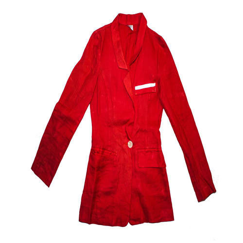 Long Sleeved Blazer - Burnt Orange