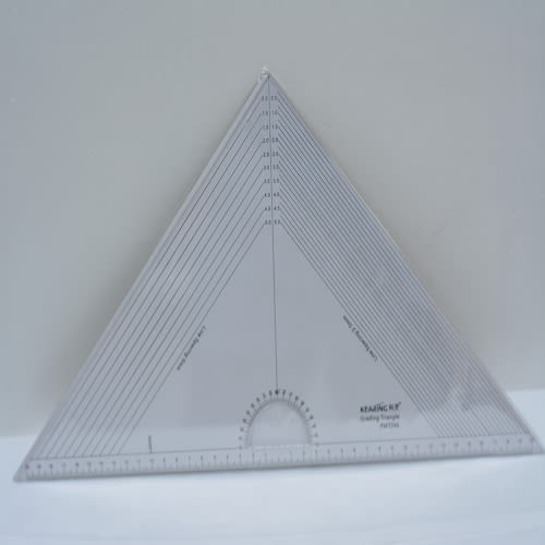Grading Triangle Ruler - Acrylic - 40 Cm