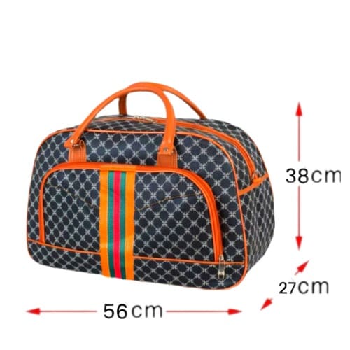 Designer Leather Duffel Trips Packs Luggage Multipurpose Bag