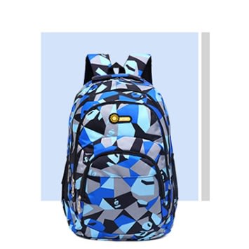 High Quality Backpack for Secondary School Students - Large- Blue