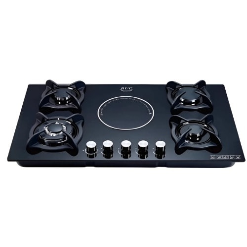 90cm Buc 6081 4burner 1 Eletric Hob
