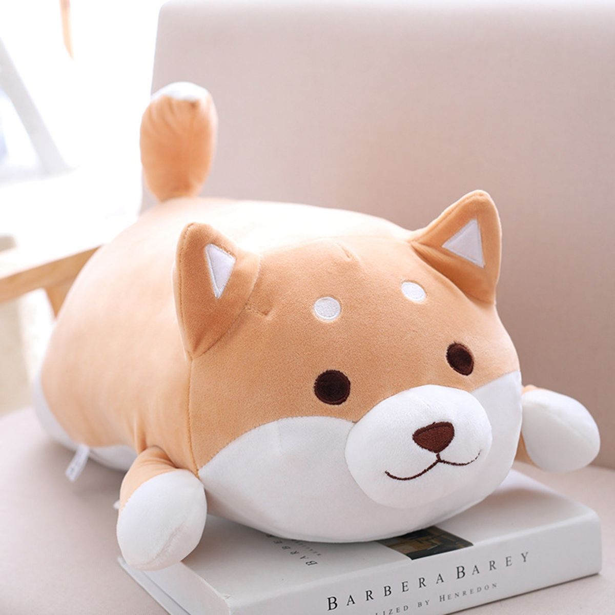 Cute Fat Chai Puppy Pillow Doll Plush Toy Dog Doll Large