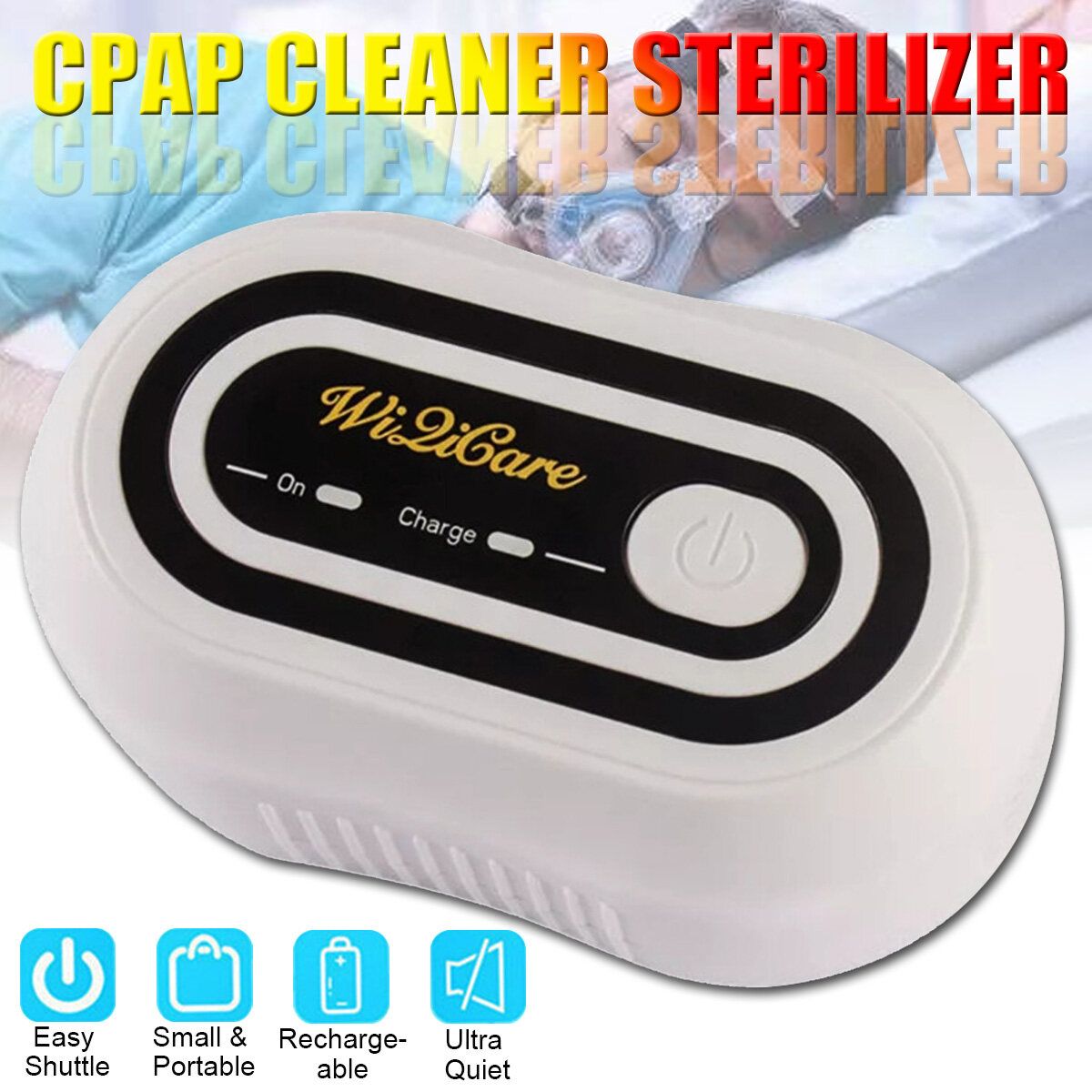 CPAP Cleaner Ventilator Disinfector Ozone Machine Sleeping Apnea Aids