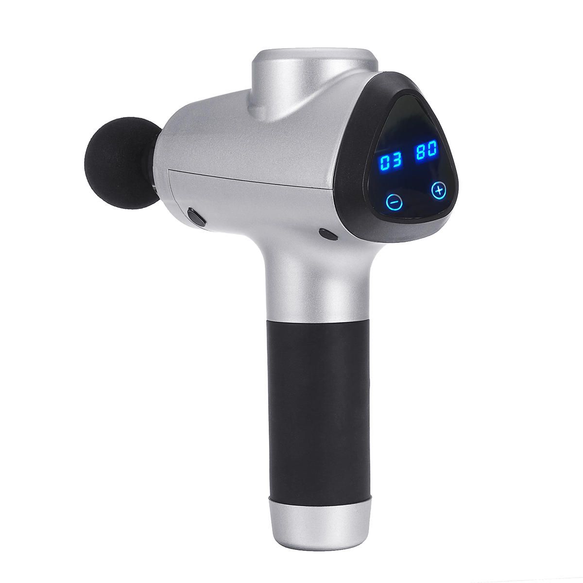 20 Speed 24V 2400mAh Electric Percussion Massager G Un LCD