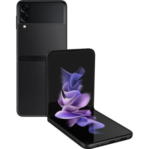 Galaxy Z Flip 3-5G -6.7" -128GB ROM -8GB RAM- Single Sim - Flex Mode Intuitive Camera - Phantom Black