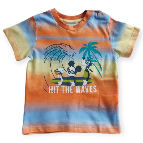 Hit the Waves Print Boy Top