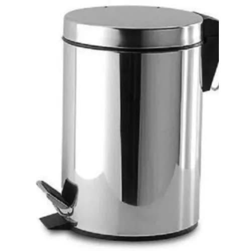 A&S Stainless Steel Pedal Bin - 3L
