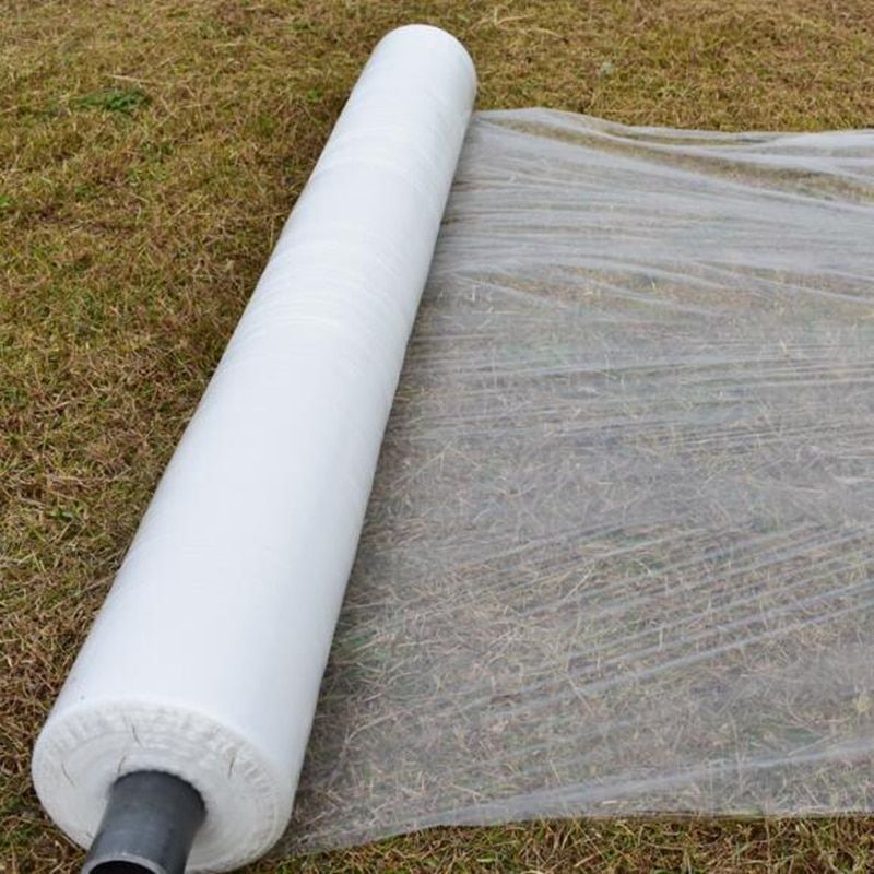 10m 0.006mm Mulch Film PE  Plastic Ground Cover Film Frost Protection Keep Warm Weed-1.5M Width