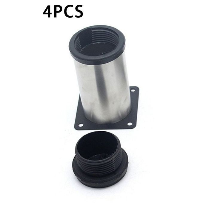 Stainless Steel Adjustable Feet   Round Tube Adjustable Feet Thi Ken Reinfor Ed Stainless  Abinet Feet-silver
