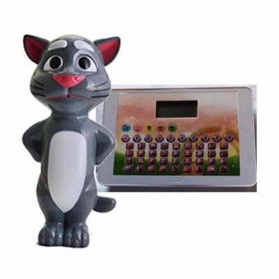 Talking Tom + Kids English Educational Learning Ypad - White with LCD Screen