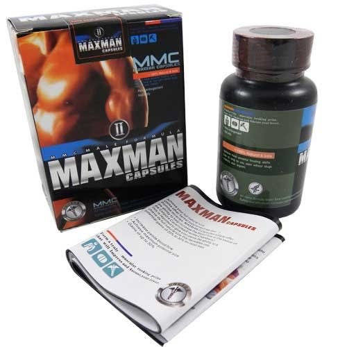 Maxman2 Penis Enlargement/hard Erection Supplement - 60 Capsules