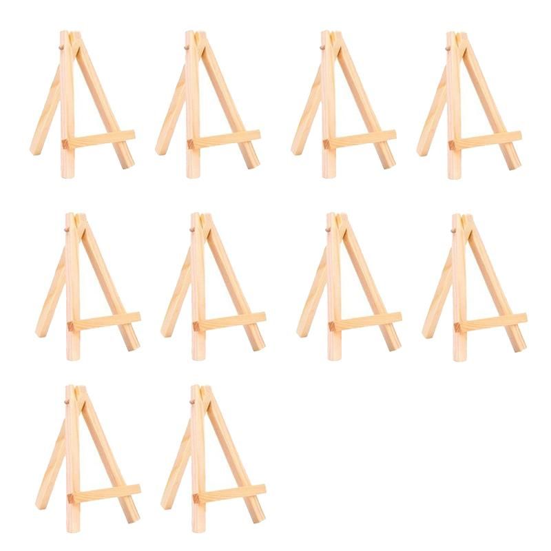 10Pcs Wooden Crafts Ornaments Support