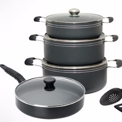 Non-Stick Cookware Set - 10 Pcs