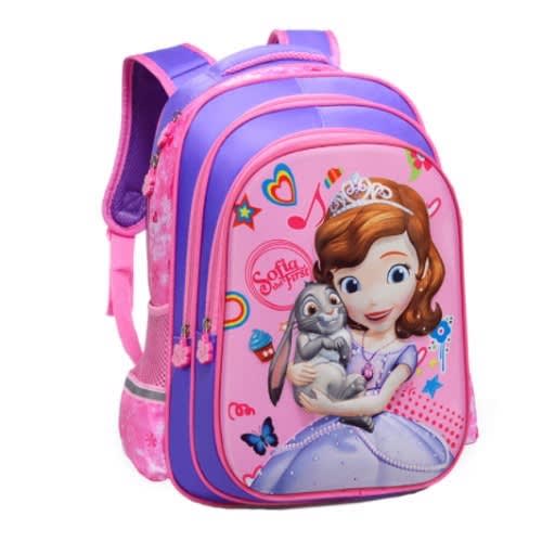 Colorful Sofia Children School Bag - 18 Inches By 14 Inches