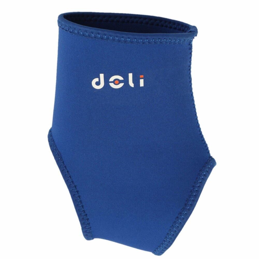 New Sports Basketball Exercise Ankle Foot Elastic Protector Brace Wrap Blue Blue