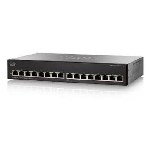 16 Ports 10/100 Small Business Desktop Switch - Sf100d
