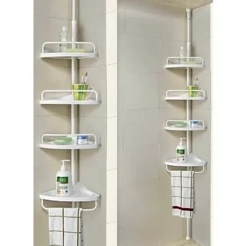 Bathroom Corner Shelf - 4 Layers