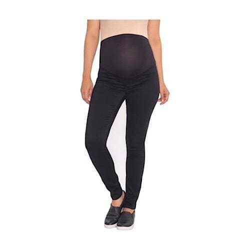 Maternity Full Panel Denim Jeggings - Black
