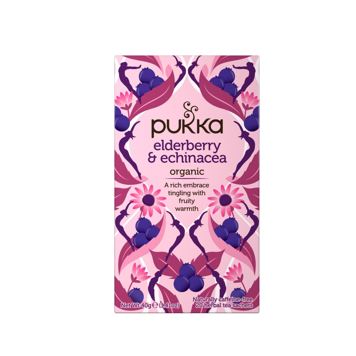 Pukka, Tea Herbal Elderberry Organic Herbal Tea