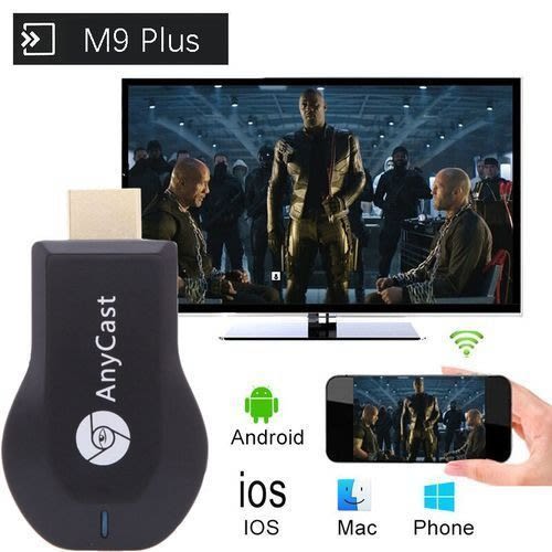Anyast M9 Plus Wireless Wifi Display Dongle Receiver Airplay Hdmi Tv Stick