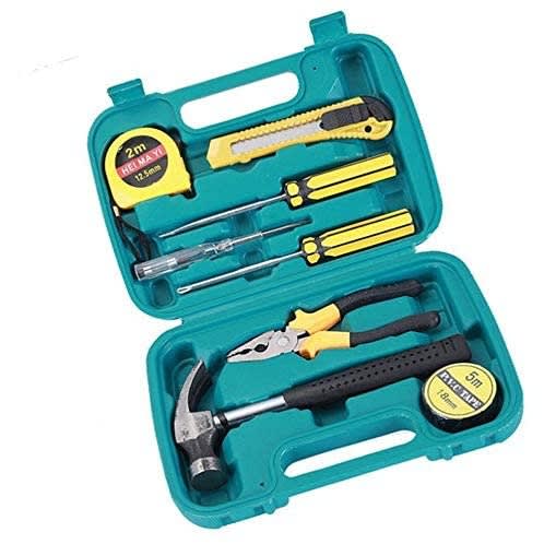 9 Piece Hand Repair Home Tools Box Set