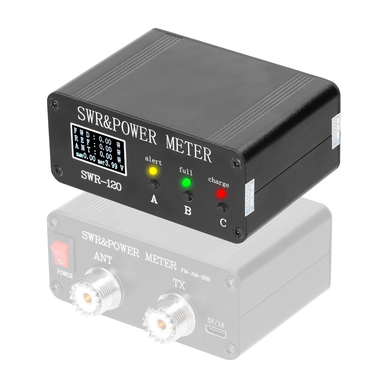 1.8Mhz-50Mhz 0.5W-120W Short Waves Swr And Watt Meter