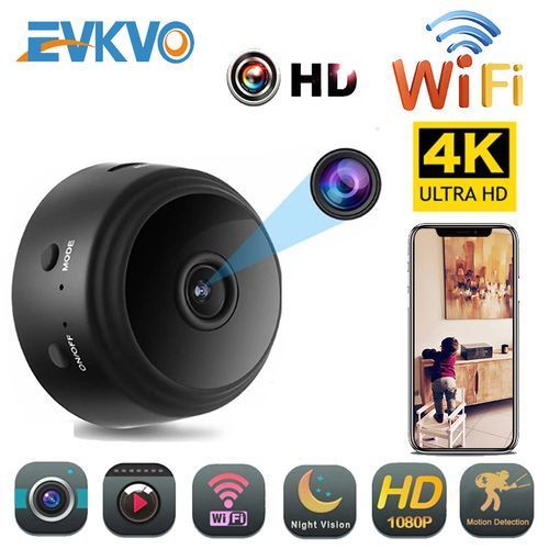 4K Mini WiFi IP Camera Hidden Wireless Night Vision