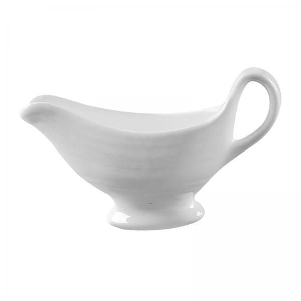 2X White Beefsteak Gravy Sauce Boat Pepper Tomato Juice Restaurant Bar