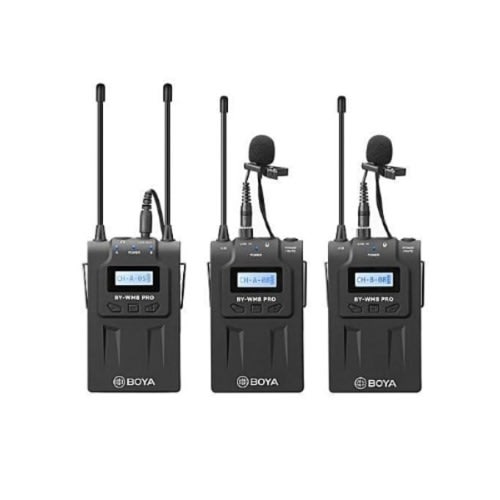 By-wm8 Pro K2 Dual-channel 48ch Uhf Wireless Microphone System