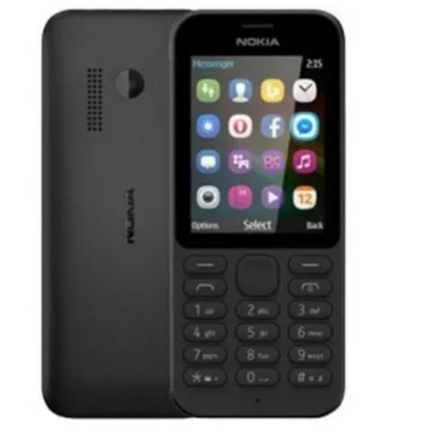 215 - Dual Sim - 2.4" - Opera Mini - Camera - Torch - Fm Radio Phone - 1150mAh - Black