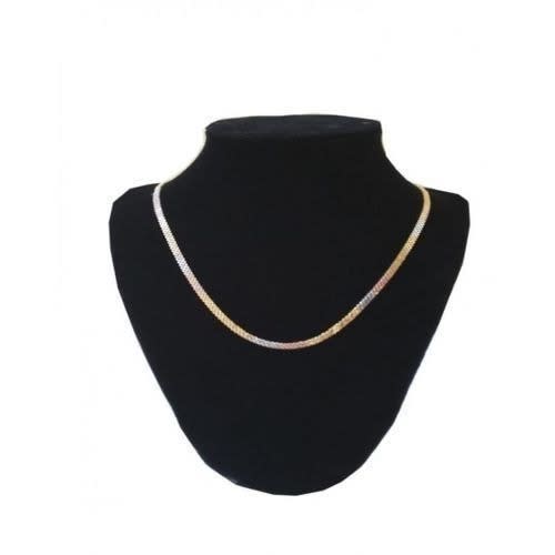 Italian 3 Color Thick Carpet Necklace