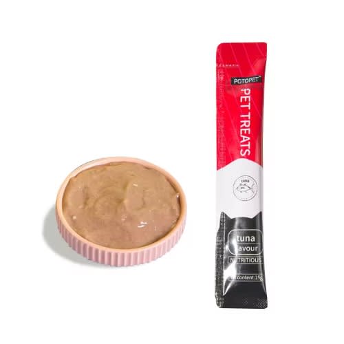 Potopet Nutritious Cat Strips Tuna Treats - 15g