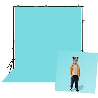 Photography Backgrounds Backdrops For Photo Studio - 5 By 15 Feet-Light Blue