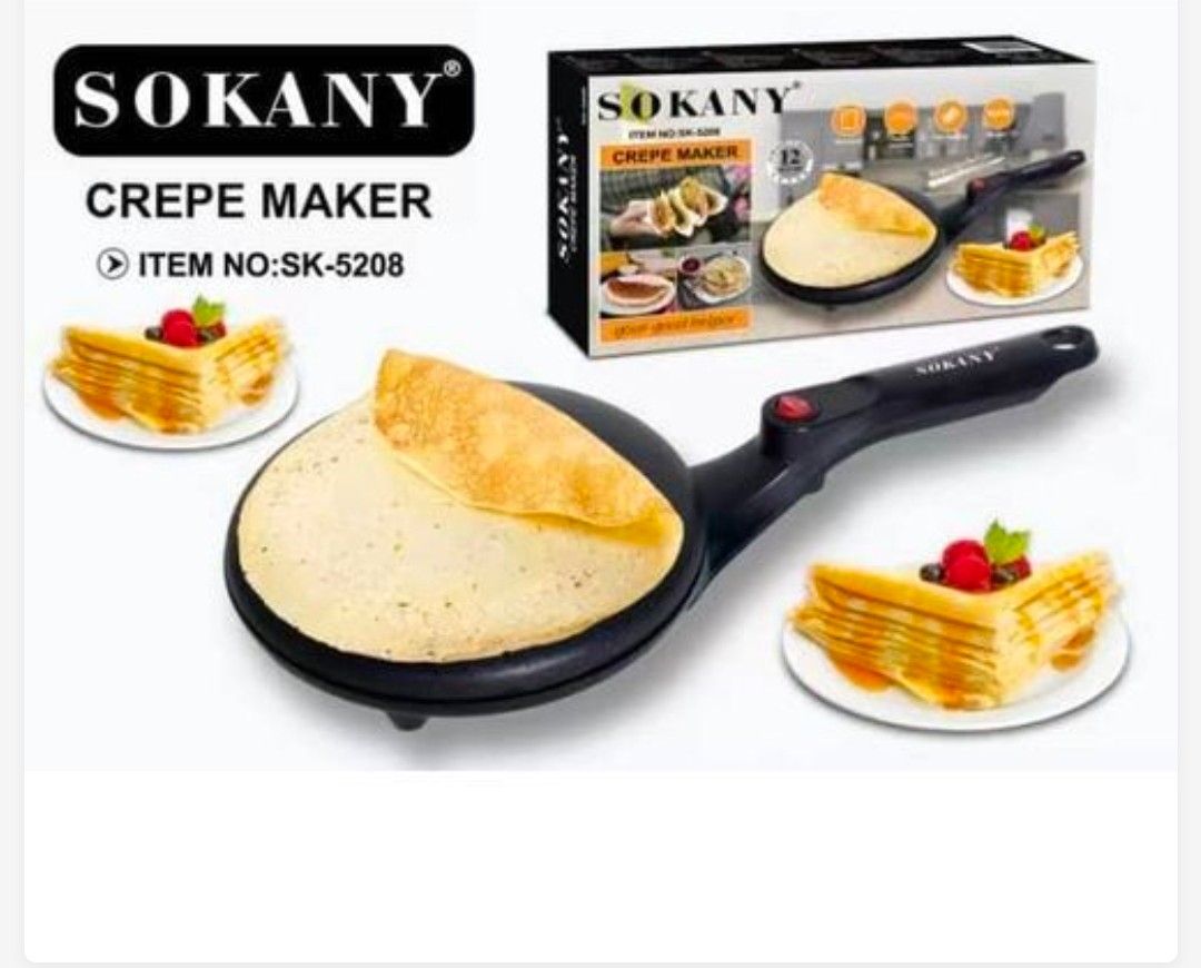 Sokany Electric Crepe Maker