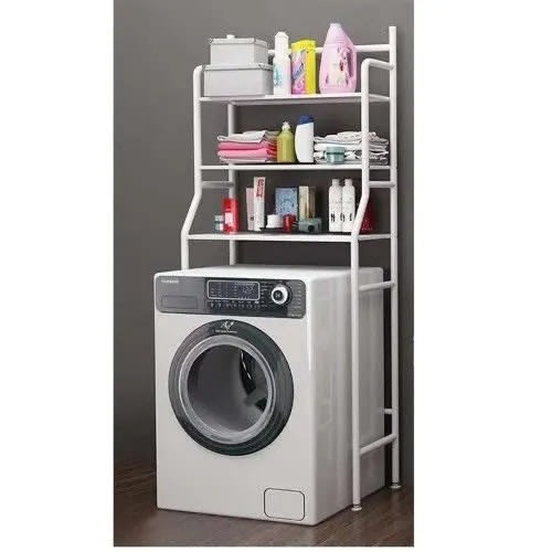 3 Steps Washing Machine Rack