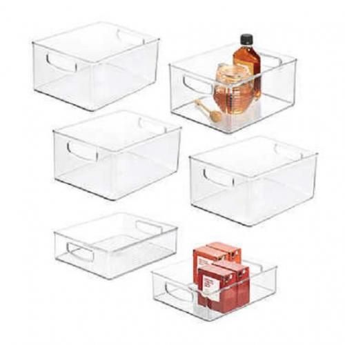 IDesign 6 - Piece Linus Plastic Storage Bin
