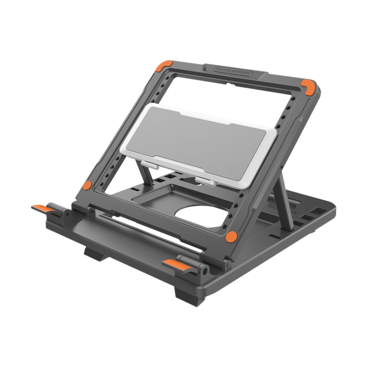 Laptop Stand With Cooler Foldable Notebook Riser Desktop