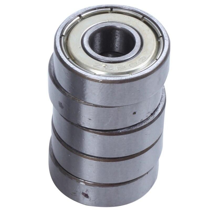 15pcs 608ZZ Double Shielded bearings Skateboard Bearings Scooter Bearings, Double Shielded, Silver